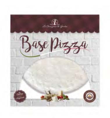 BASE PIZZA BIANCA 33CM S/GLUTINE 220gr*15